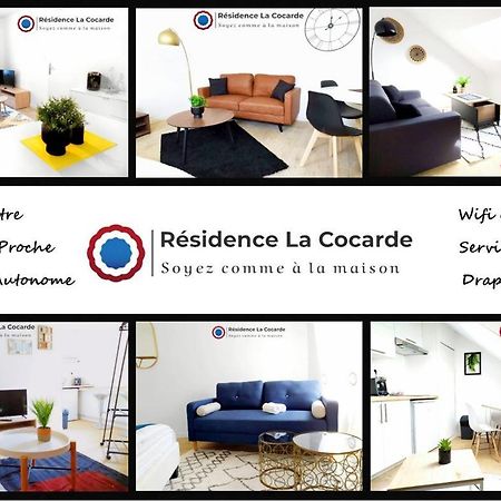 Residence La Cocarde, Suites Type Appartements Bourges Exterior photo