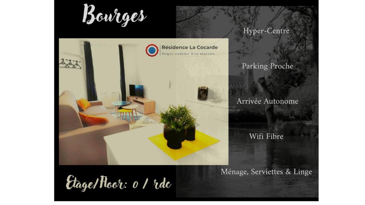 Residence La Cocarde, Suites Type Appartements Bourges Exterior photo