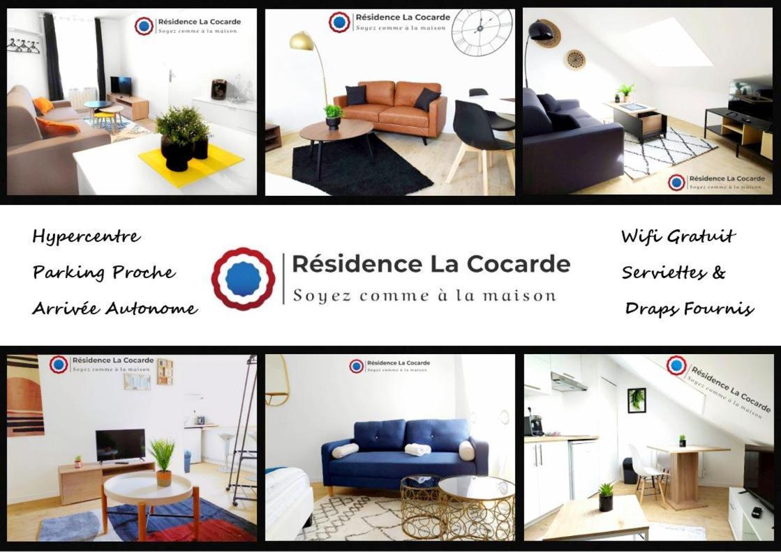 Residence La Cocarde, Suites Type Appartements Bourges Exterior photo