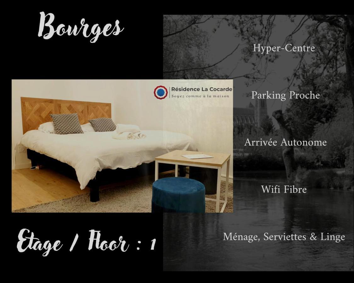 Residence La Cocarde, Suites Type Appartements Bourges Exterior photo