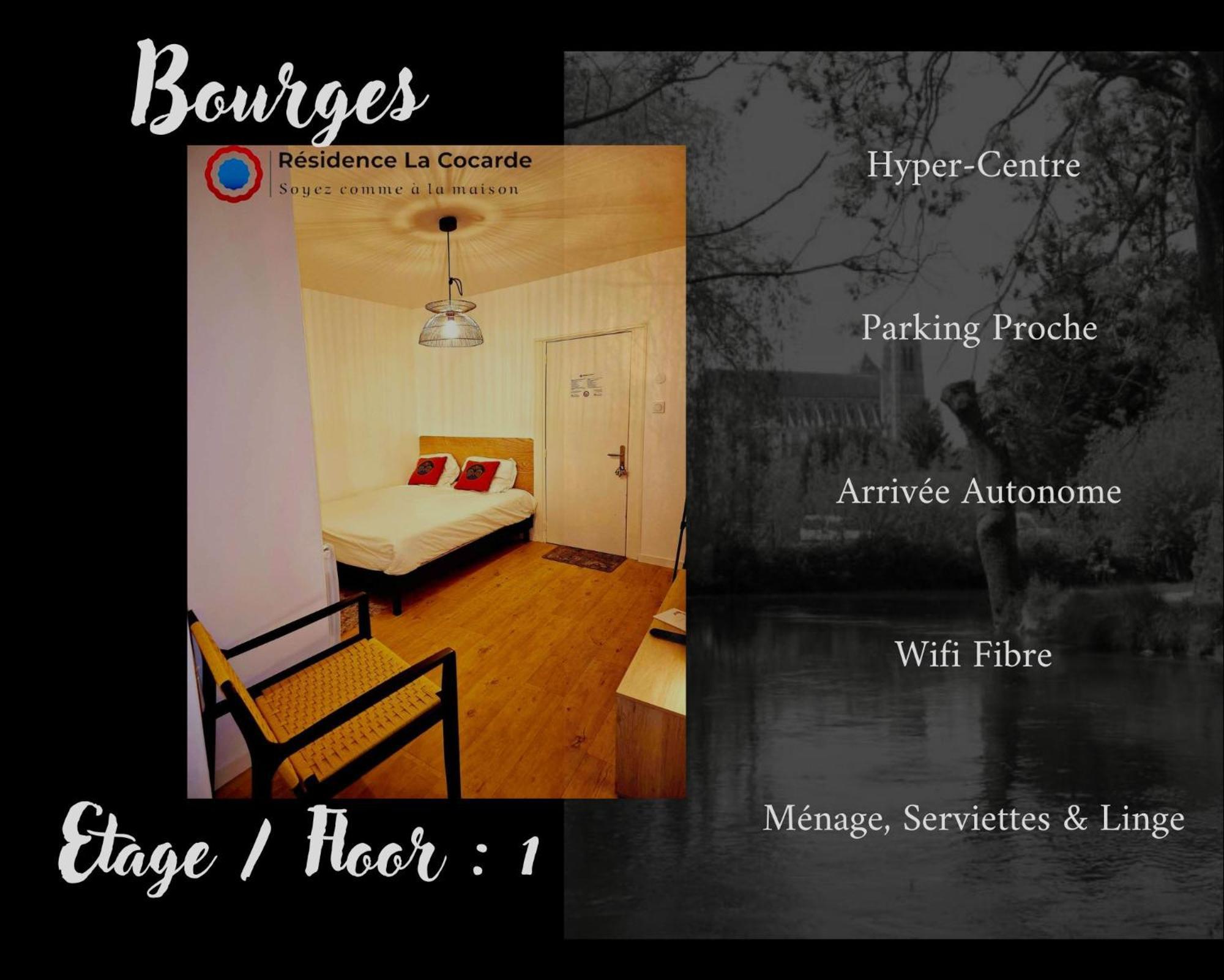 Residence La Cocarde, Suites Type Appartements Bourges Exterior photo